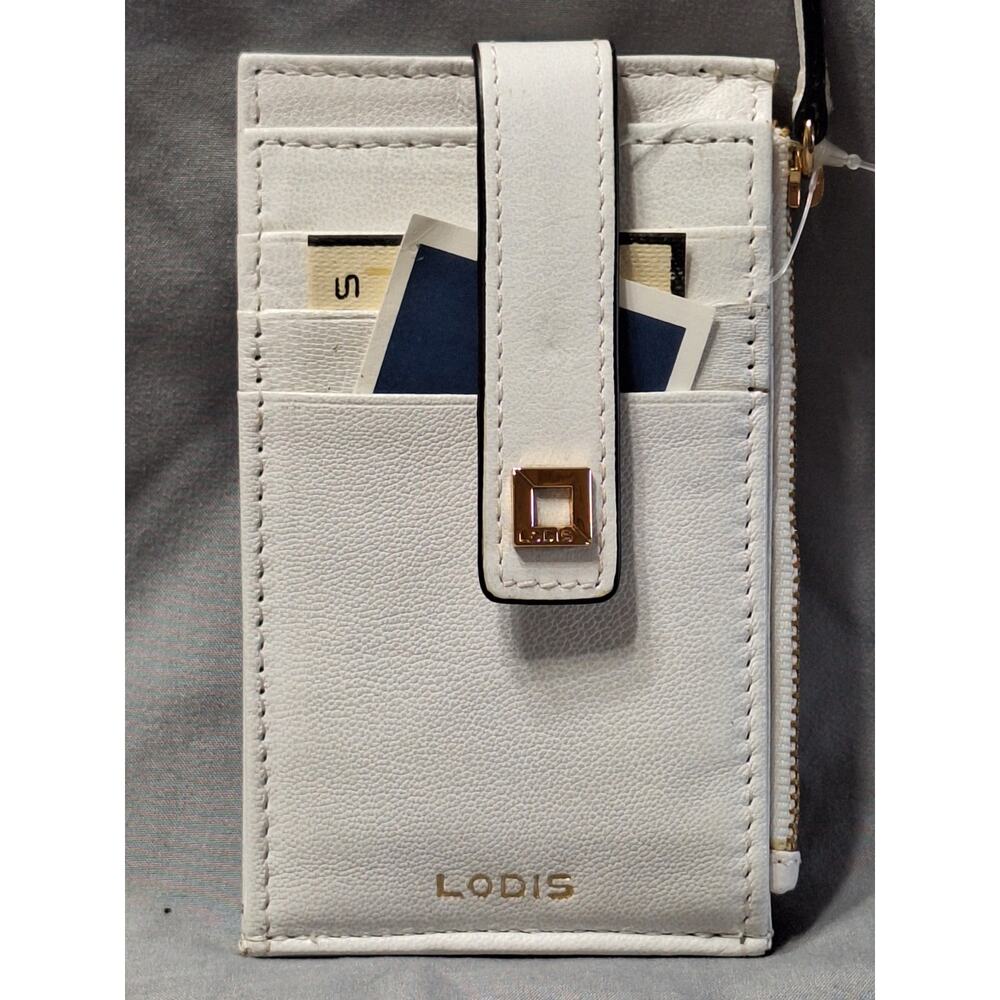 Lodis Short Stacker Card Case, White